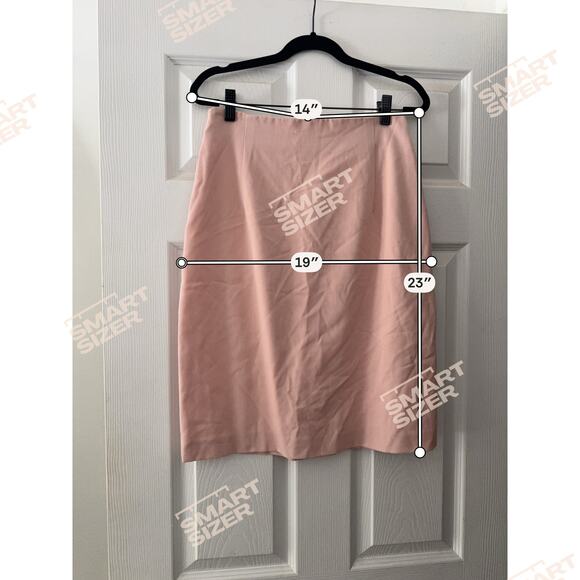Pink Georgiou Pencil Skirt Size 12 - Picture 3 of 6